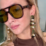 Maxi Cosmos Pearl Antena Earrings