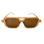 Caramel Aviator Trendy Sunglasses (