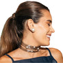 Swerl Pearl Choker Necklace