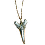 BI-COLOR X-SMALL SHARK TOOTH 45cm NECKLACE
