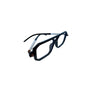 Black / White Aviator Trendy Sunglasses