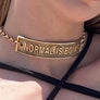 Normal is Boring Choker Necklace