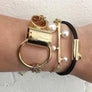 Pearl Tube Bracelet