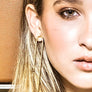 Curve Asimetric Earrings
