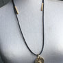 Wrap Type Cord Necklace
