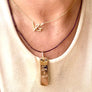 Unisex Custom Name Plate Pendant