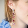 BRIGHT COLORS CRYSTAL EARRINGS