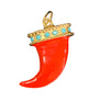 Small Italian Cornicello Pendant