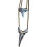 MAXI SHARK TOOTH PENDANT NECKLACE