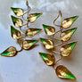 Riki-Riki Leaves Hook Earrings