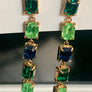 BRIGHT COLORS LINEAR EARRINGS