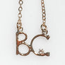 Minimal Initial Custom Necklace