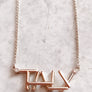 Minimal Initial Custom Necklace