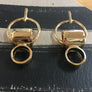 Gold Plated Forms Earrings