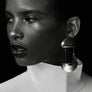 Statement Half Moon Badu Earrings