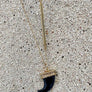 Small Italian Cornicello Pendant