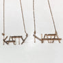 Minimal Initial Custom Necklace