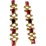 BRIGHT COLORS CRYSTAL EARRINGS