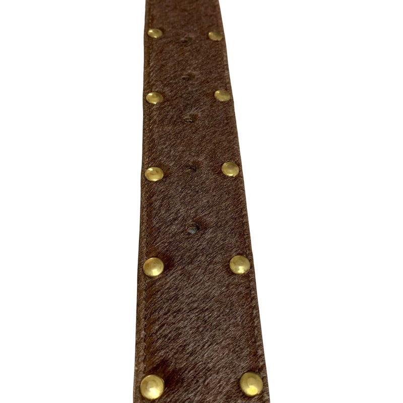 Various Brown Leather Belt