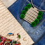 Multiple Pompom Statement WAYUU Necklace