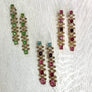 BRIGHT COLORS CRYSTAL EARRINGS