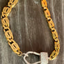 VINTAGE BRAIDED CHAIN NECKLACE