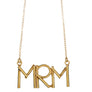 Custom Initials Necklace