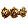 3 Lion Head Hair Accessorie Barrete