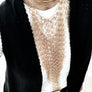 cascade shape necklace statement choker