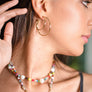Multi-Color Beads Necklace