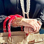Elegant Coral Bracelet Cuff