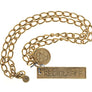 Gold Reciclable Pendant Set of 2