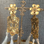 Statement Tassel Filigree Earrings
