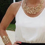 Elegant Coral Bracelet Cuff