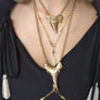 MEDIUM SHARK TOOTH PENDANT NECKLACE