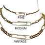 STATEMENT FIGARO CHAIN BRACELET