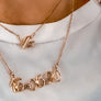 Minimal Initial Custom Necklace