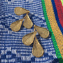Stud Leaves Statement Earrings