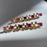 BRIGHT COLORS CRYSTAL EARRINGS