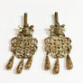 Filigree Net Earrings