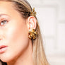 Bow Flower Stud Earrings