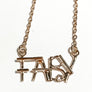 Minimal Initial Custom Necklace