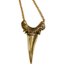 MAXI SHARK TOOTH PENDANT NECKLACE