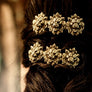 3 Lion Head Hair Accessorie Barrete