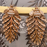 Helecho & Bee Stud Earring