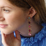 BRIGHT COLORS CRYSTAL EARRINGS
