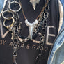 MAXI SHARK TOOTH PENDANT NECKLACE