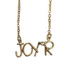Minimal Initial Custom Necklace