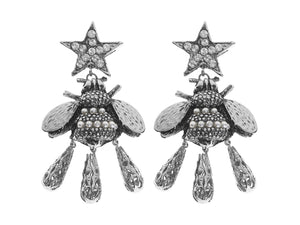 The Star & The Bee Filigree  Earrings