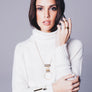 Geometric Forms Gold Plated Necklace